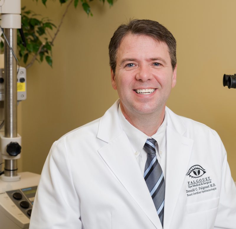 dr donald c falgoust opthalmologist lake charles louisiana